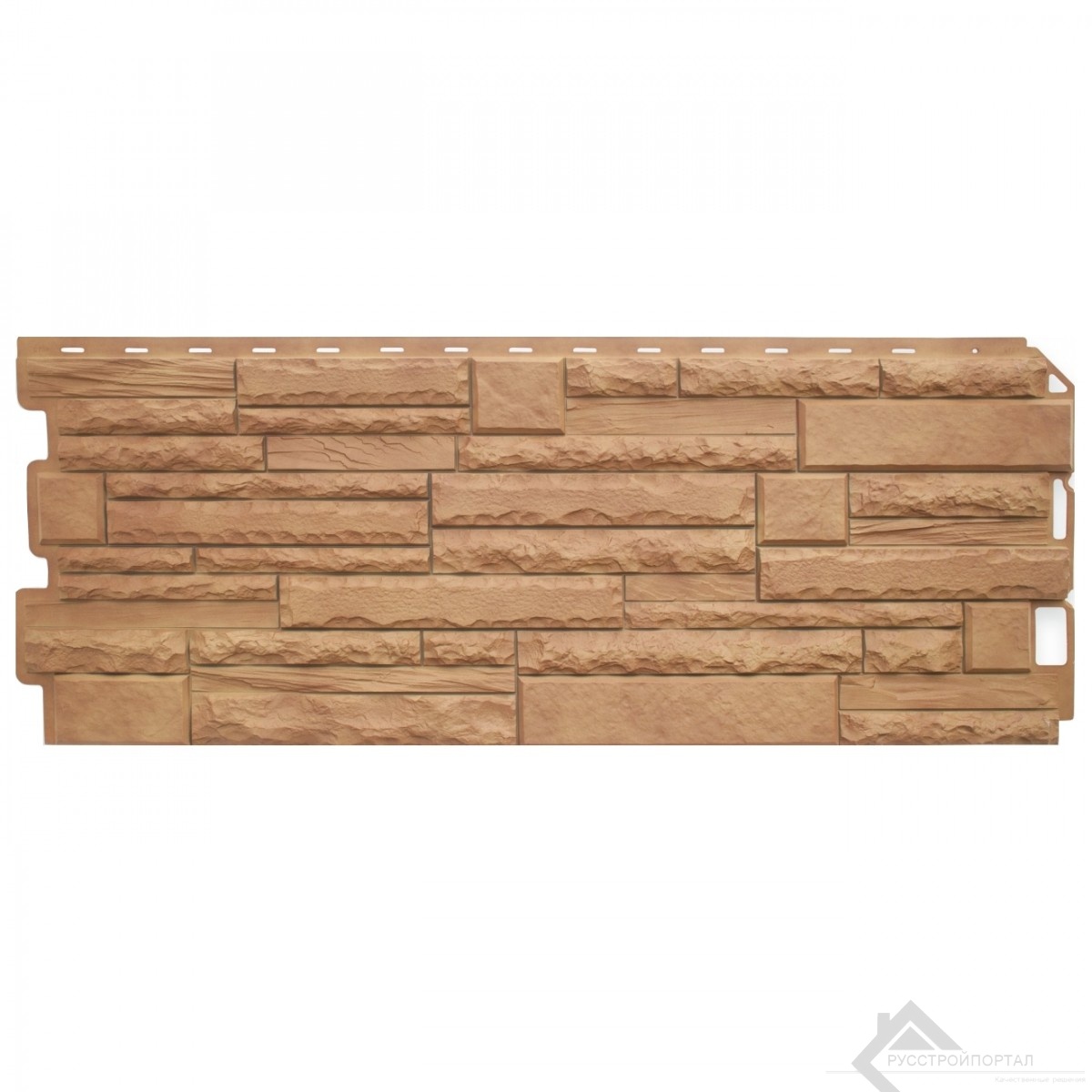 Фасадная панель Альта-Профиль Скалистый камень Памир 1168х448 мм