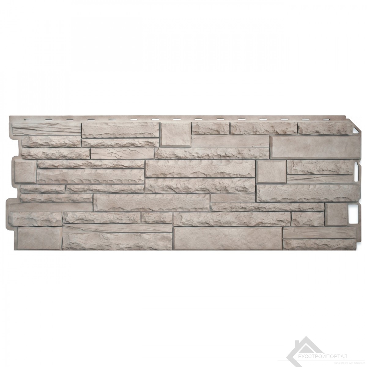 Фасадная панель Альта-Профиль Скалистый камень Алтай 1168х448 мм